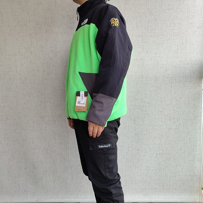 Флисовая Куртка Supreme x The North Face Spring 2020 RTG "Green/Black" фото № 6