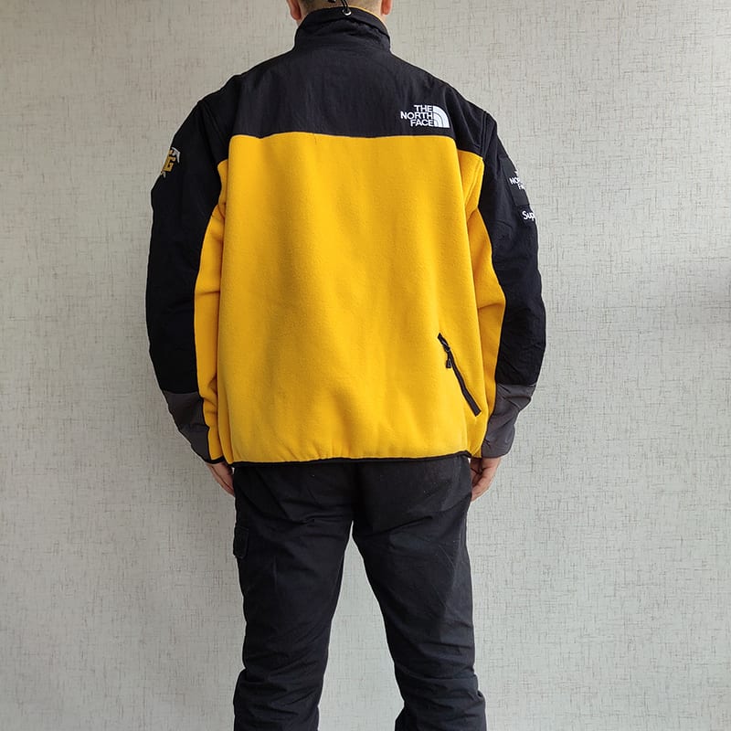 Флисовая Куртка Supreme x The North Face Spring 2020 RTG "Yellow/Black" фото № 6