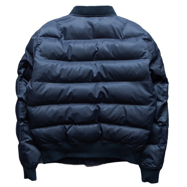 Бомбер-пуховик NoBrand "Dark-blue/blank" фото № 2