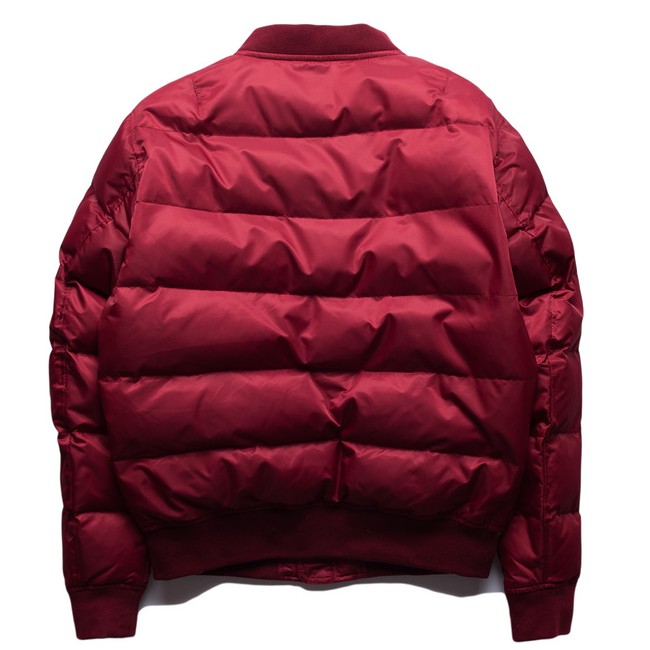 Бомбер-пуховик NoBrand "Red/blank" фото № 2