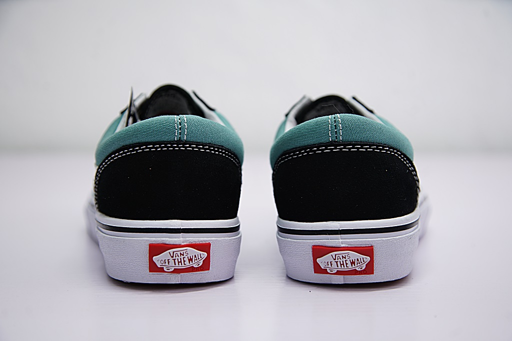 Vans Old Skool Pro "Black/Duck Green" фото № 5