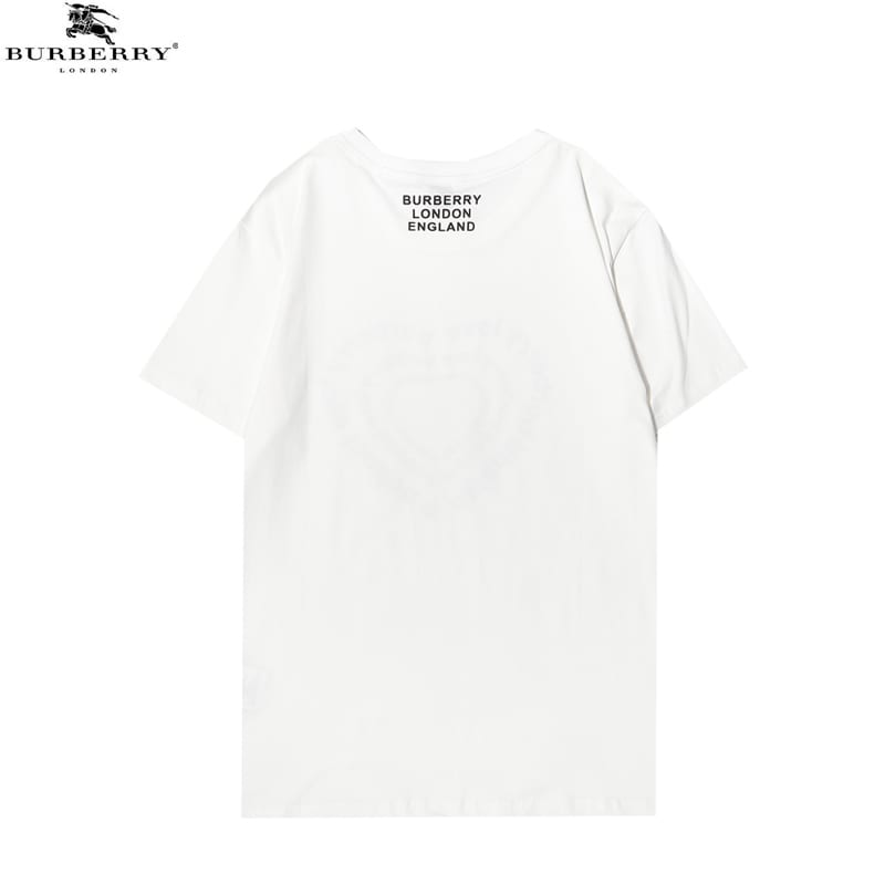 Футболка Burberry Fluorescent Love Logo "White" фото № 2