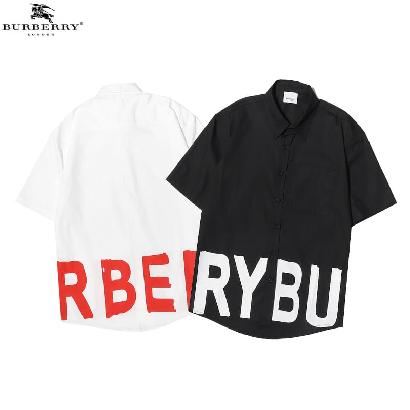 Рубашка Burberry Graffiti Red "White" фото № 4
