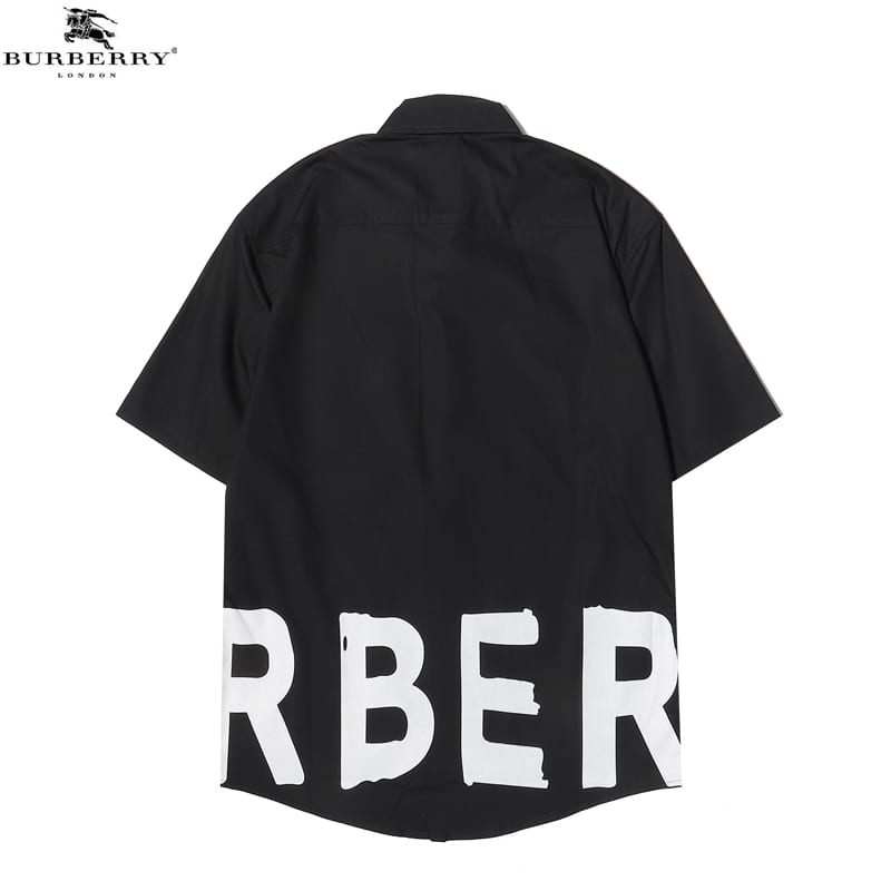 Рубашка Burberry Graffiti White "Black" фото № 2