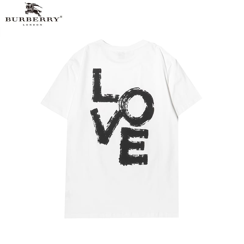 Футболка Burberry Big Love "White" фото № 2