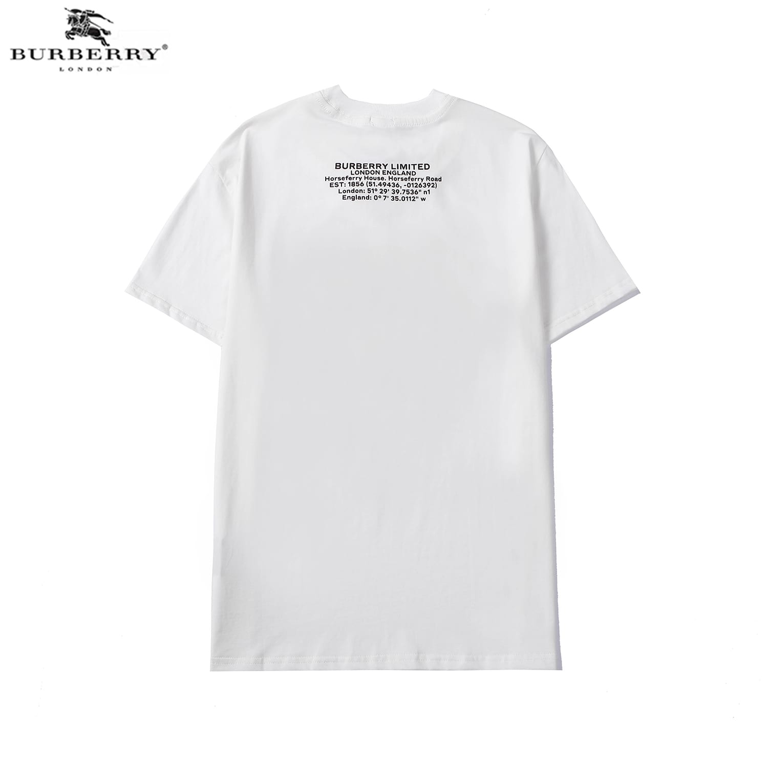 Футболка Burberry Shark Logo "White" фото № 2