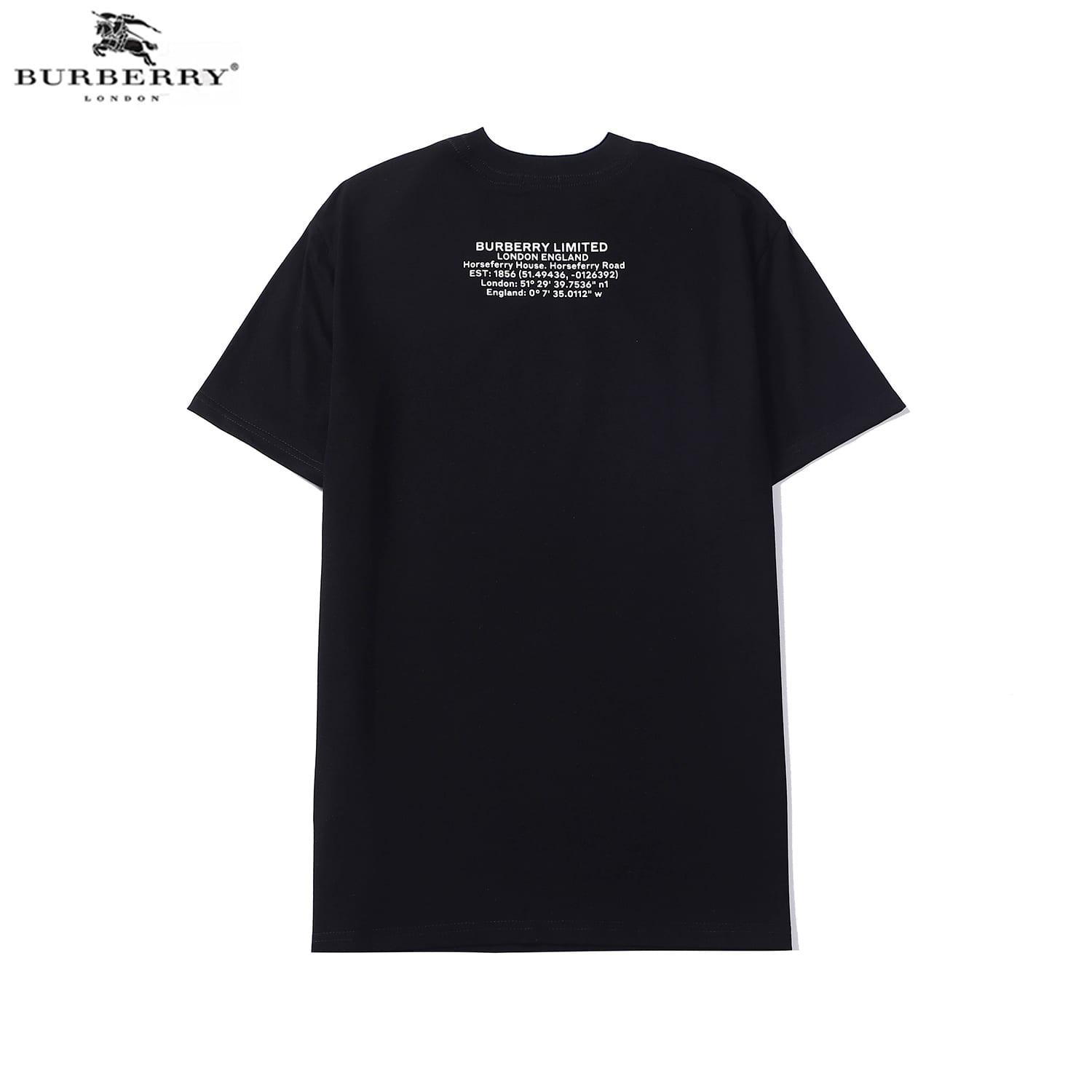 Футболка Burberry Shark Logo "Black" фото № 2
