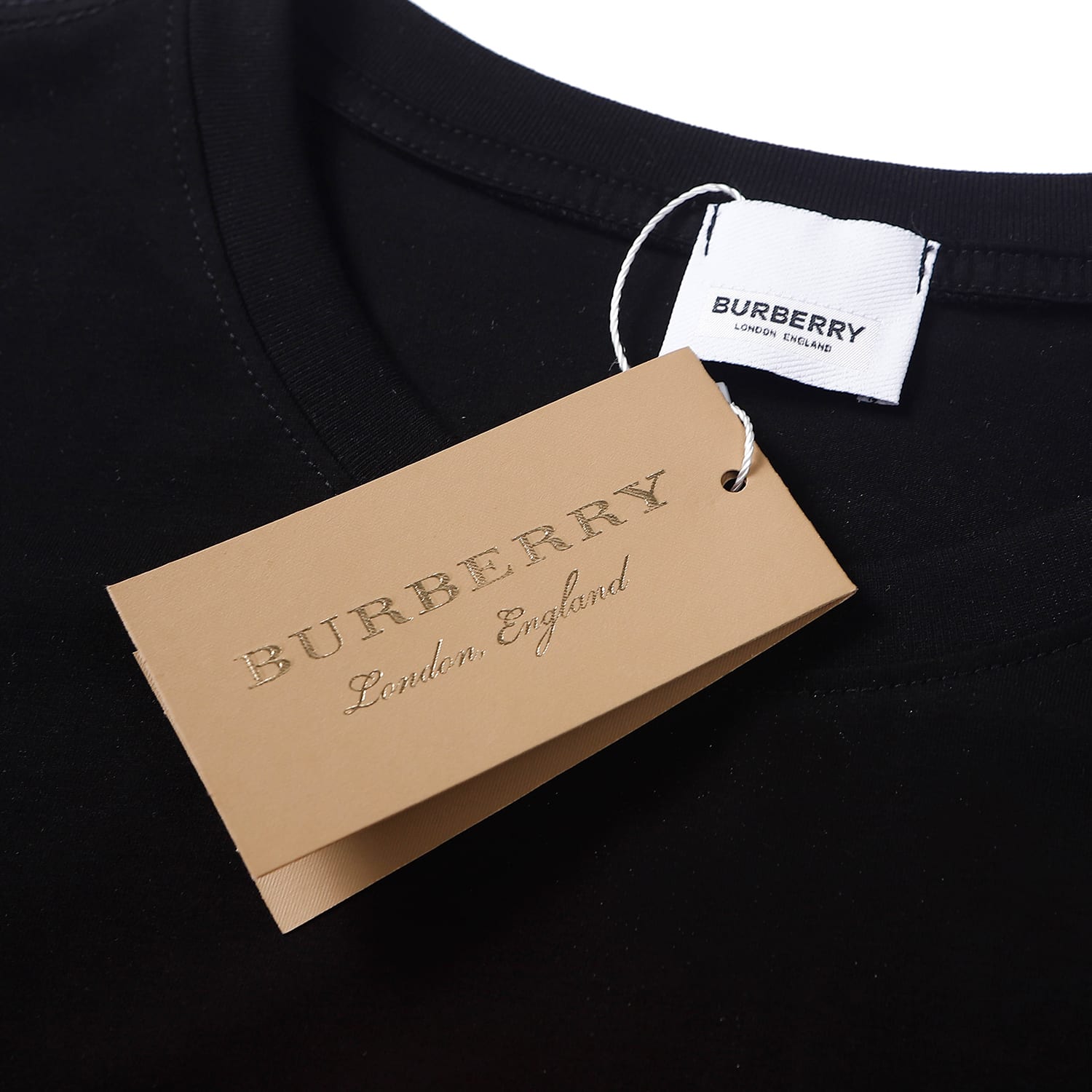Футболка Burberry Shark Logo "Black" фото № 5