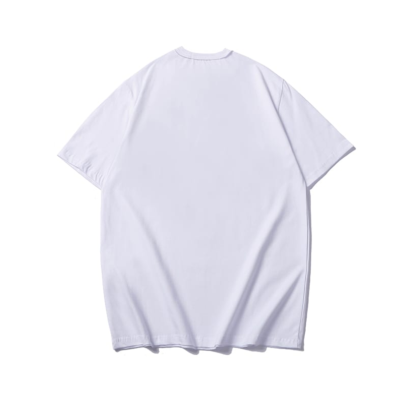 Футболка Comme des Garcons Play Big Red And Small Heart "White" фото № 2