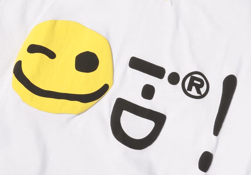 Футболка CPFM Smile i-D "White" фото № 3