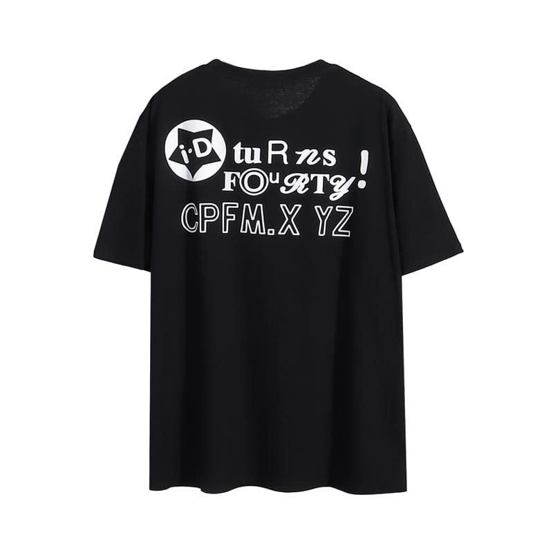 Футболка CPFM Smile i-D "Black" фото № 2