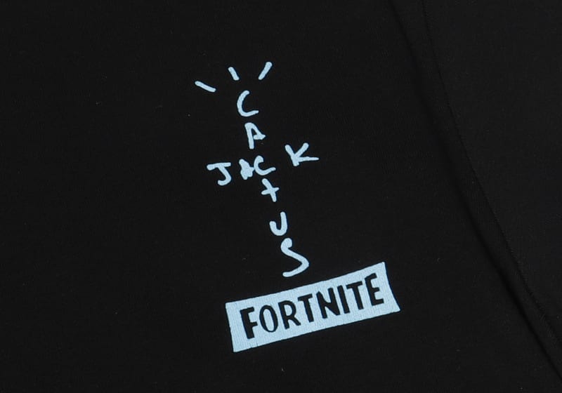 Футболка Cactus Jack Merch Fortnite "Black" фото № 4