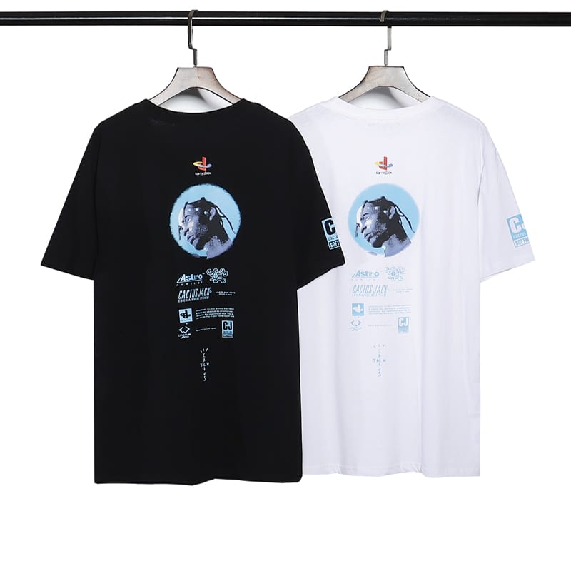 Футболка Cactus Jack Merch Fortnite "Black" фото № 6