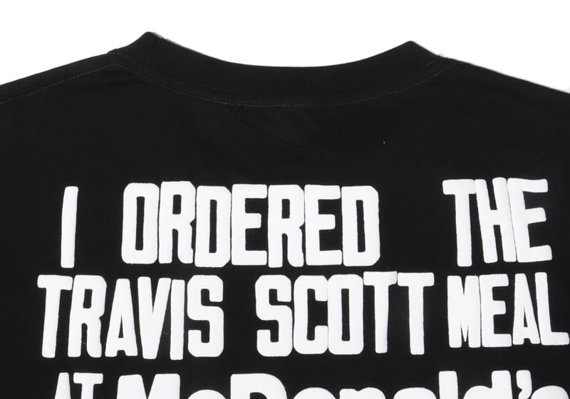 Футболка Cactus Jack Merch McDonalds Gamburger "Black" фото № 4