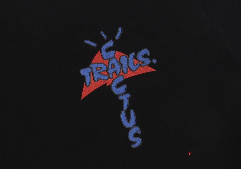 Футболка Cactus Jack Merch Flame "Black" фото № 4