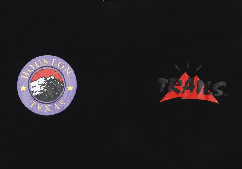 Футболка Cactus Jack Merch Houston Texas "Black" фото № 4