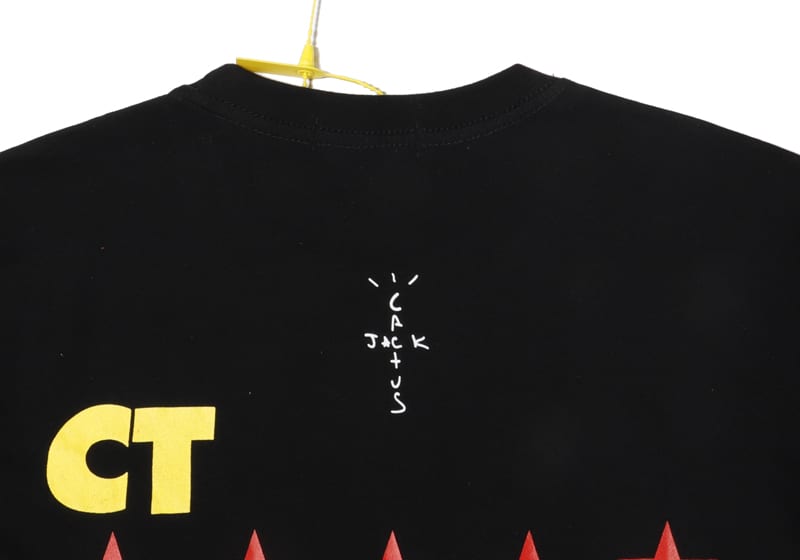 Футболка Cactus Jack Merch Houston Texas "Black" фото № 5