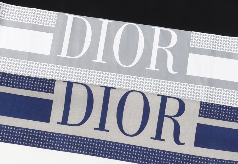 Футболка Dior Plaid Print "Black" фото № 3