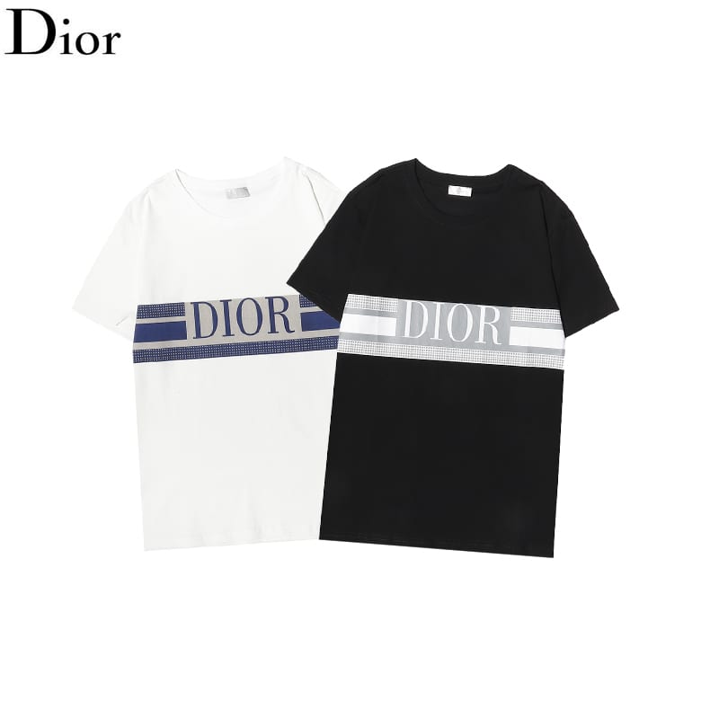 Футболка Dior Plaid Print "Black" фото № 4