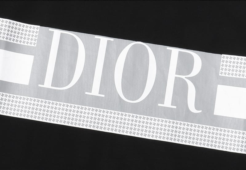 Футболка Dior Plaid Print "White" фото № 4