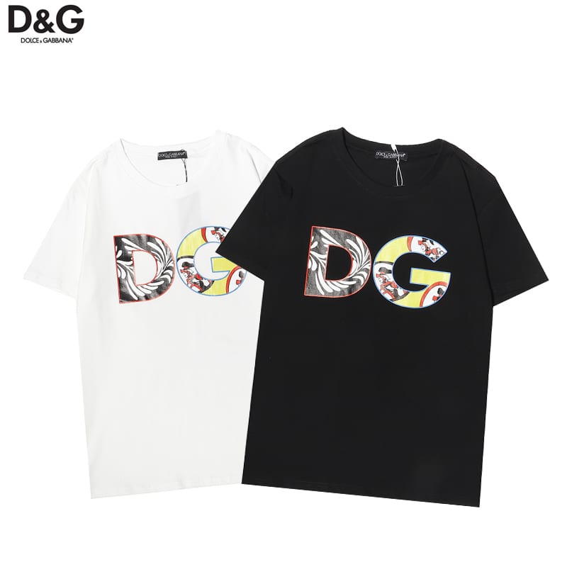 Футболка Dolce Gabanna Big Brand "White" фото № 6