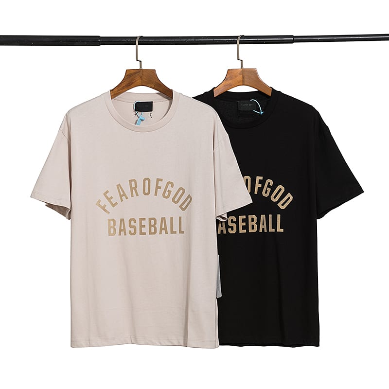 Футболка Fear Of God Baseball "Beige" фото № 6
