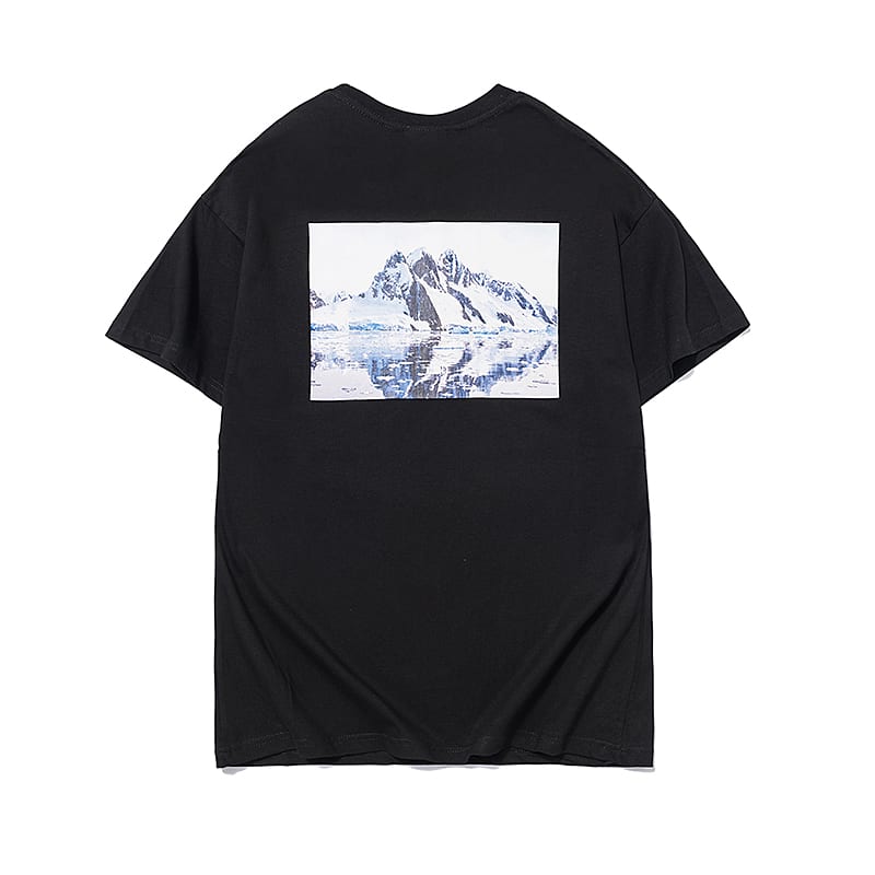 Футболка Fear Of God Snow Mountain "Black" фото № 2