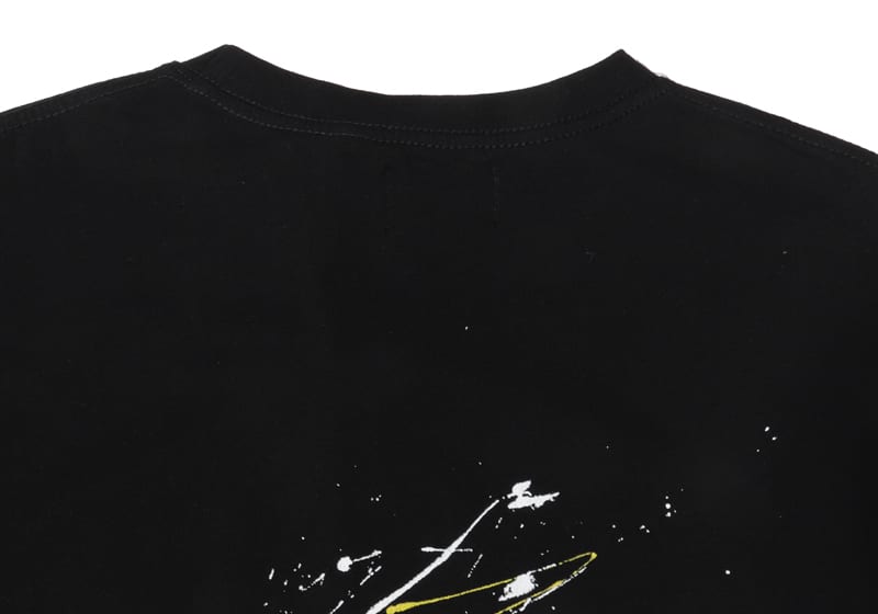 Футболка Fear Of God Graffiti Splash Ink "Black" фото № 4