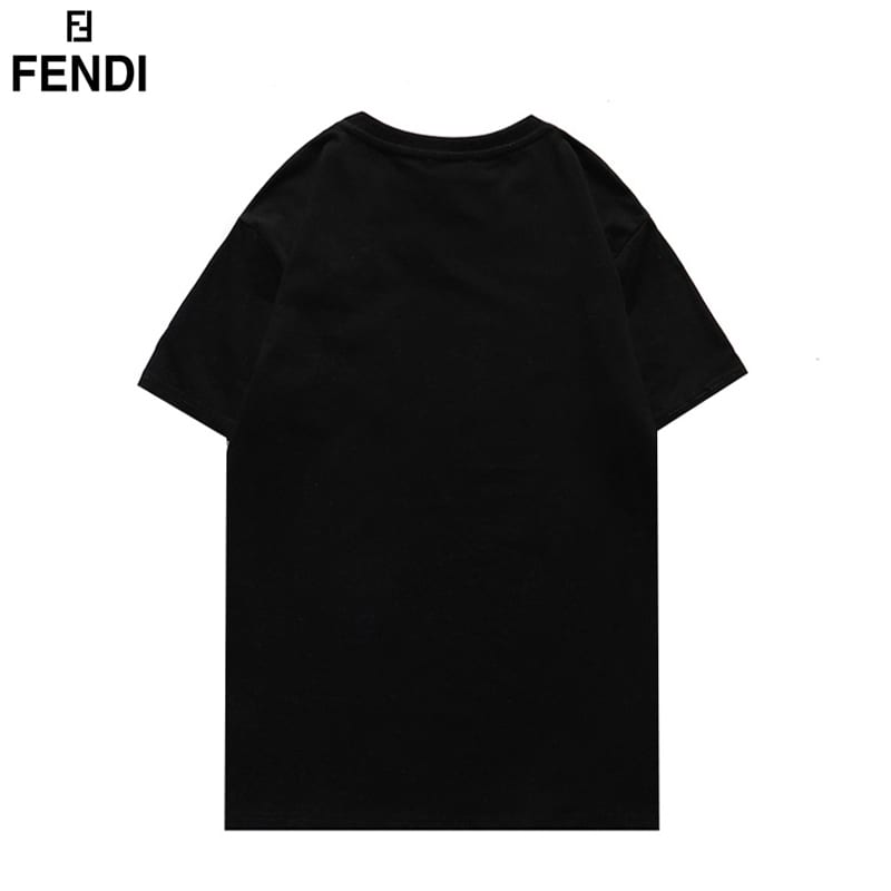 Футболка Fendi Maree Noire "Black" фото № 2