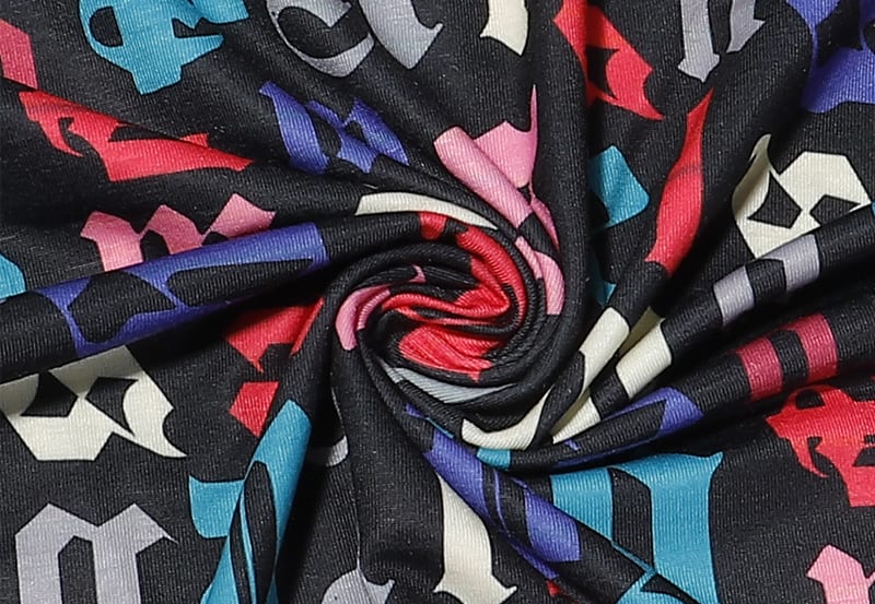 Футболка Palm Angels Multicolored Brand Letters "Black" фото № 5