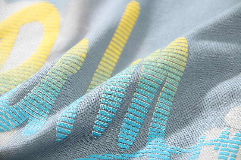 Футболка Palm Angels Clouds "Gray" фото № 7