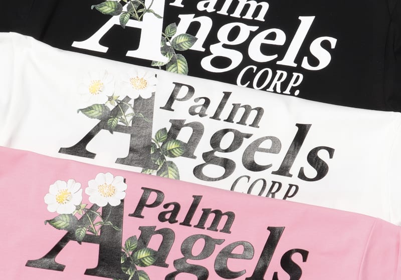 Футболка Palm Angels Floral A "White" фото № 3