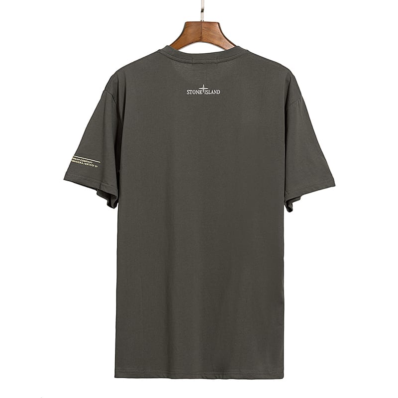 Футболка Stone Island Target "Gray" фото № 2