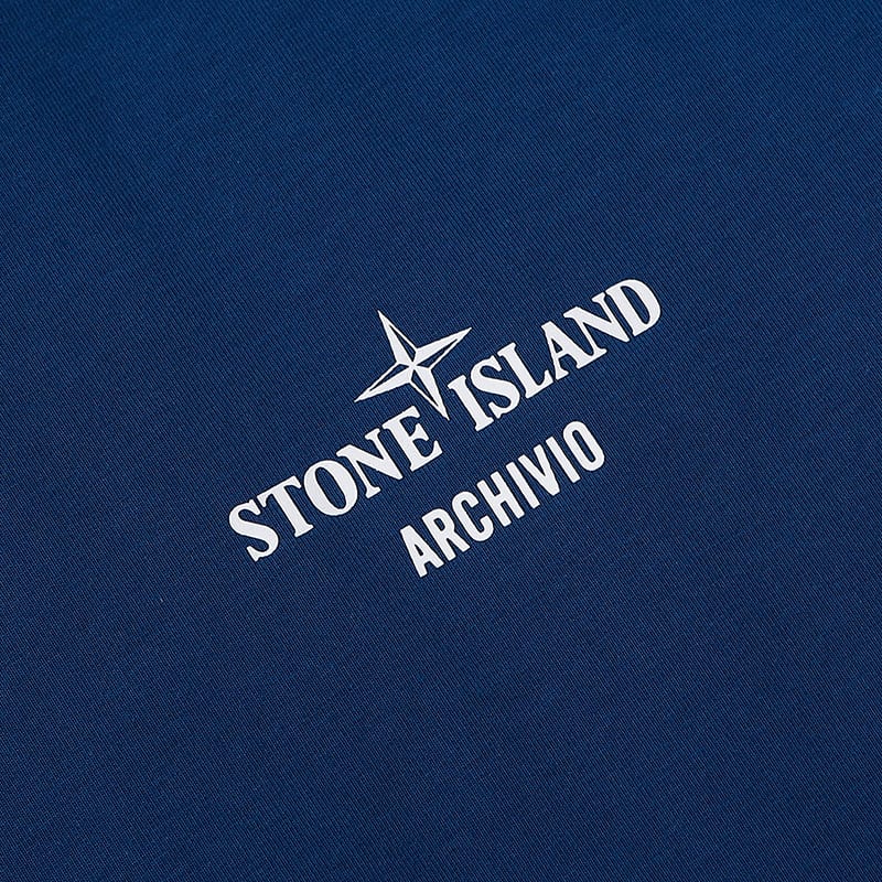 Футболка Stone Island Archivio "Blue" фото № 3
