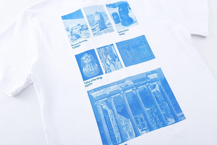 Футболка Stussy World Wide "White" фото № 8