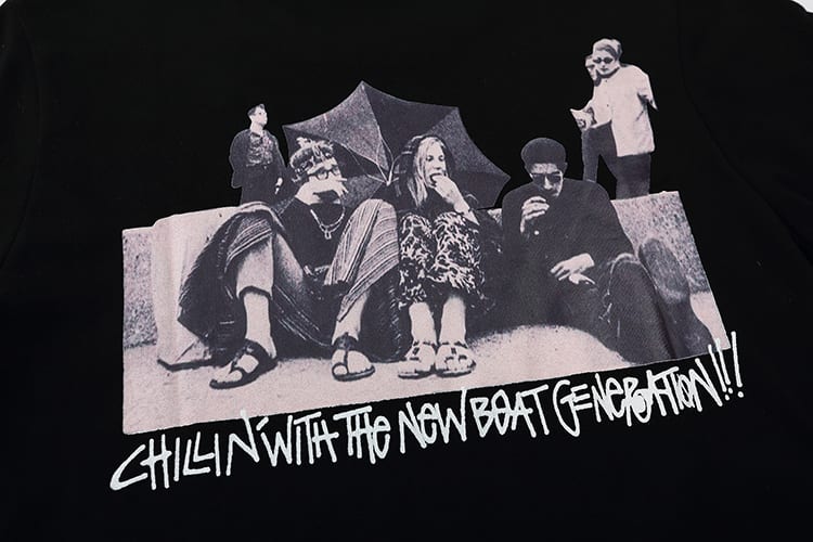 Футболка Stussy Chillin With The New Boat Generation "Black" фото № 4