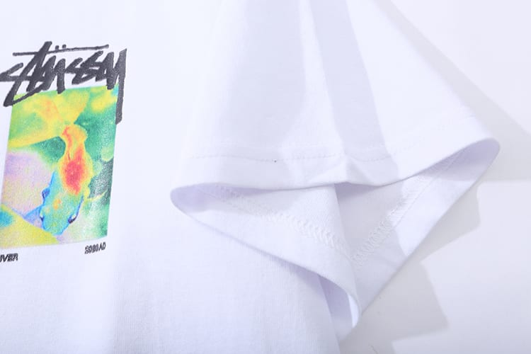 Футболка Stussy Sunset "White" фото № 3
