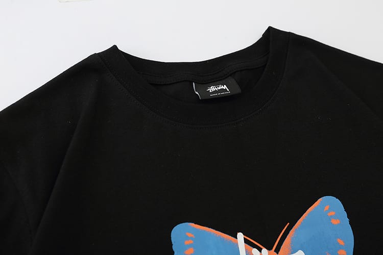 Футболка Stussy Butterfly "Black" фото № 8