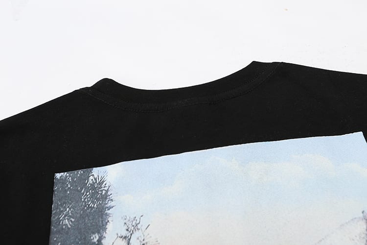 Футболка Stussy Tree Mountain "Black" фото № 5