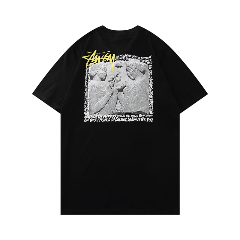 Футболка Stussy Sculpture Print "Black" фото № 2