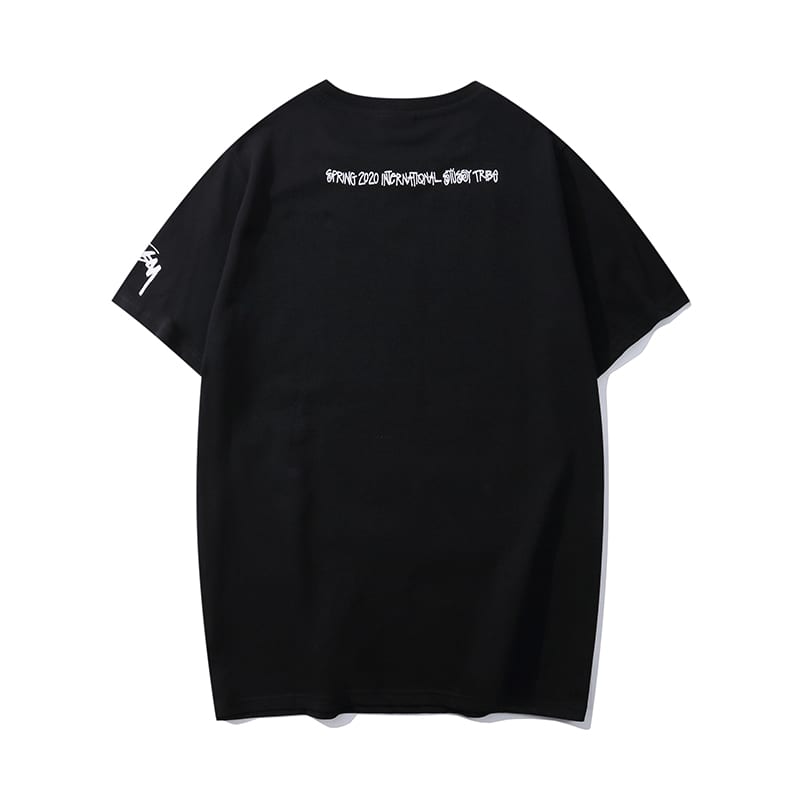 Футболка Stussy Woman With Surfboard "Black" фото № 2