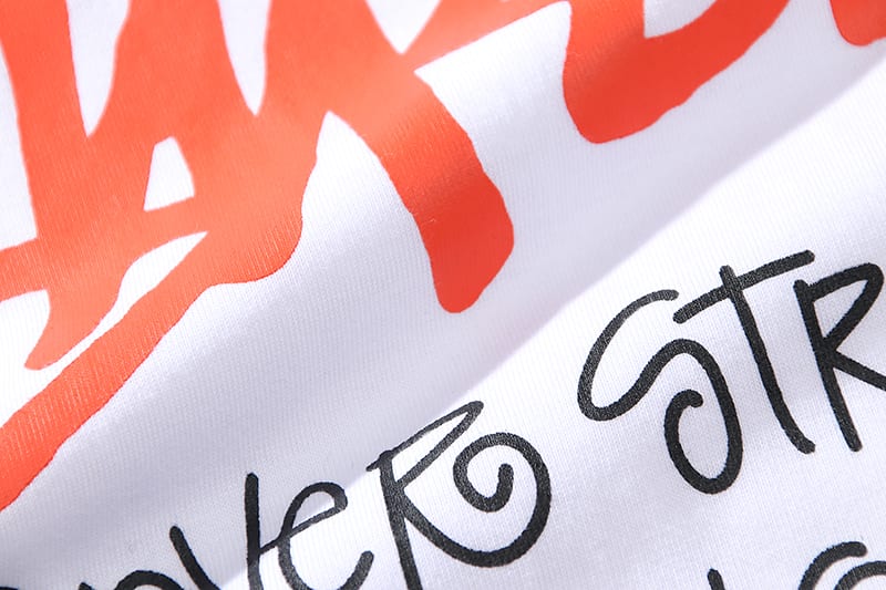 Футболка Stussy Big Red Logo "White" фото № 3