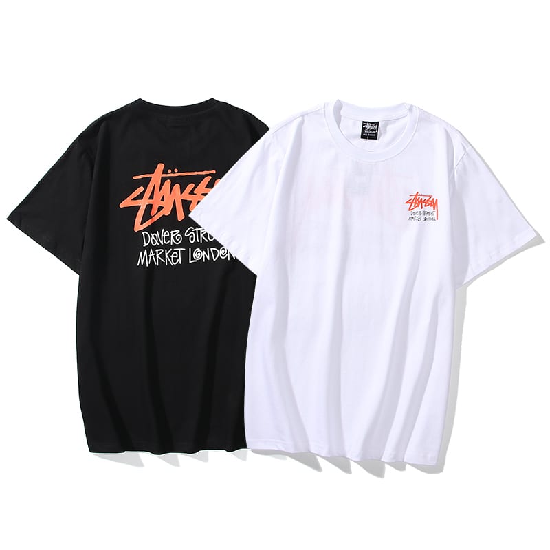 Футболка Stussy Big Red Logo "White" фото № 4