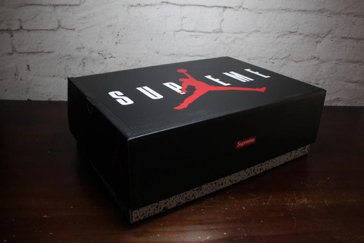 Air Jordan 5 Retro x Supreme "";Black""; фото № 4