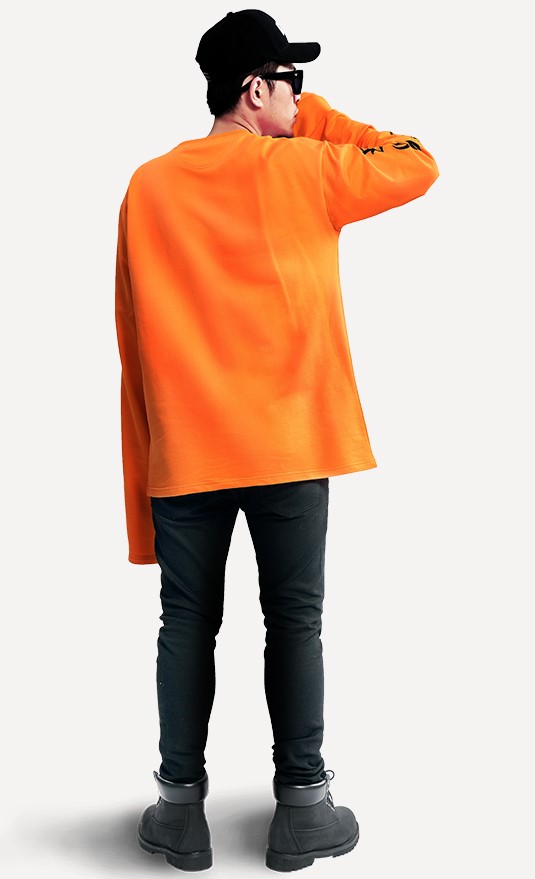 Лонгслив Vetements "";Vetements/Orange""; фото № 4