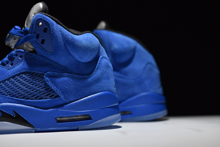 Air Jordan 5 "";Blue Suede""; фото № 5