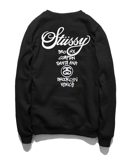 Толстовка Stussy "";Black/White""; фото № 2