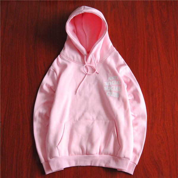 Худи Anti Social Social Club "";Pink/White-text""; фото № 3