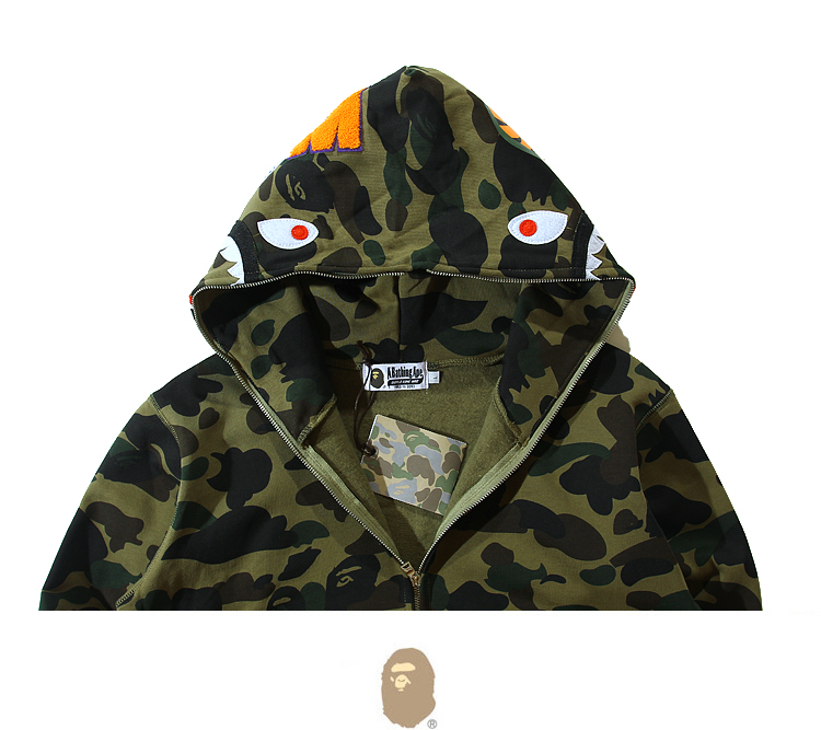 Худи Bape "";Green-Green/jaw""; фото № 5