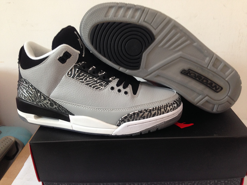 Air Jordan 3 Retro "";Wolf Grey""; фото № 3